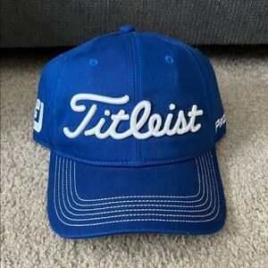 Titleist Royal Blue Cap with White Stitching